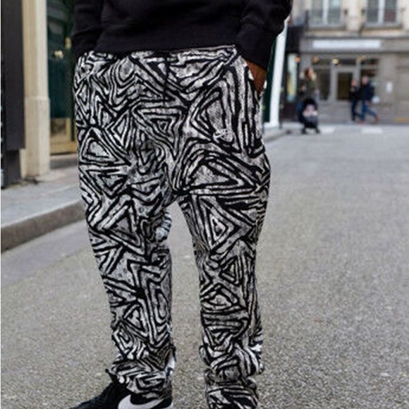 Nike SB Printed Skate Pants CI5839-010 Rare Dazzle Medium
